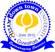 Assam down town University Logo